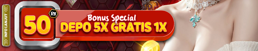 PROMO SPECIAL DAGELAN4D 5 KALI DEPOSIT GRATIS 50 RIBU
